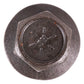 7/16"-14 x 1" Conquest Grade 8 Indented Flange Bolt - Black Phosphate & Oil