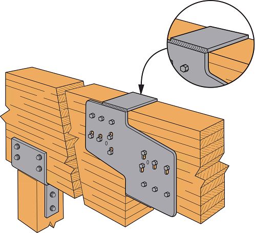 Simpson HCA7.12-5 Hinge Connector