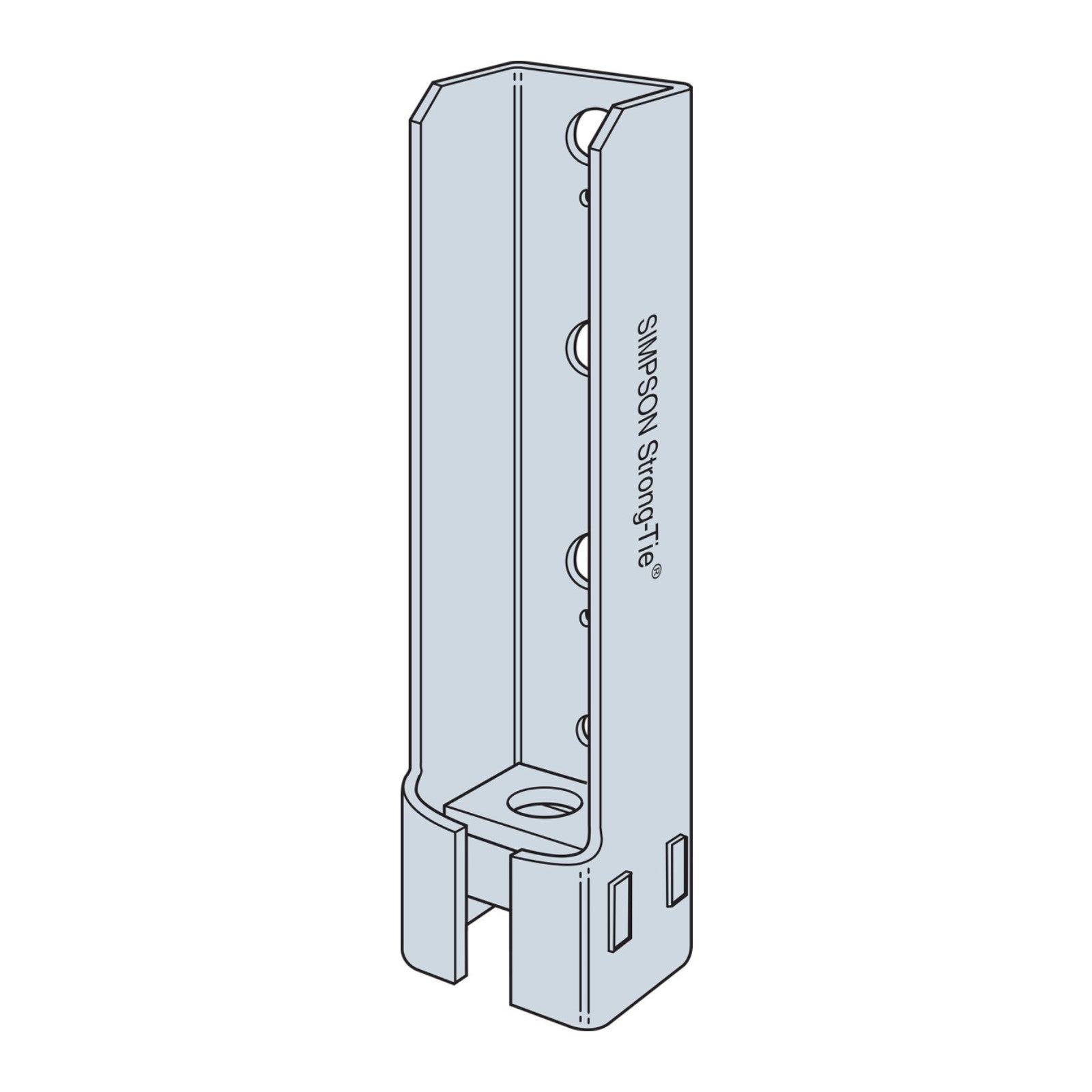 Simpson HD9B Bolted Holdown - G90 Galvanized