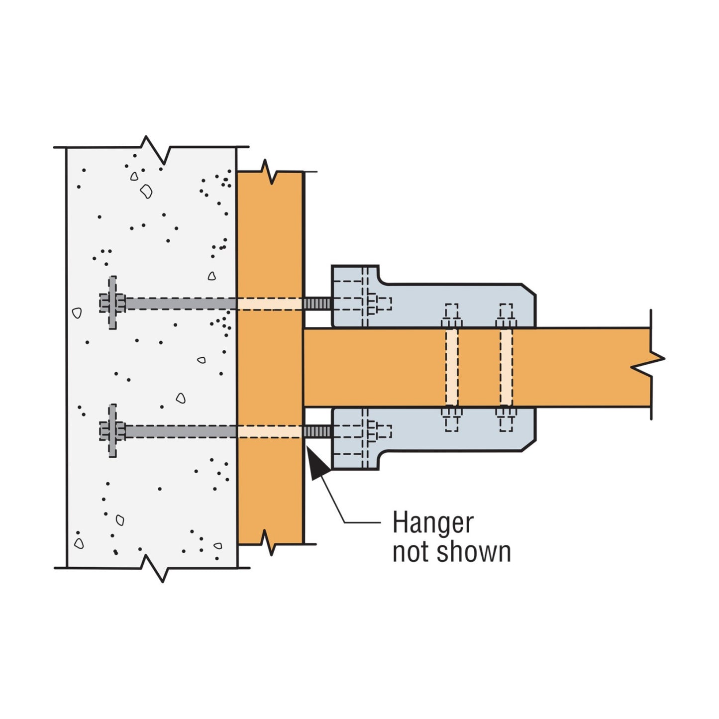 Simpson HDB Bolted Holdown