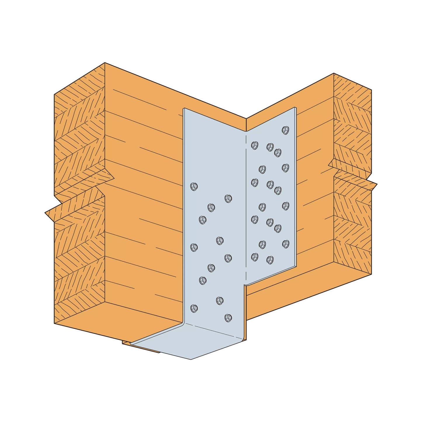 Simpson HGU7.00X-SDS Heavy Girder Face Mount Hanger