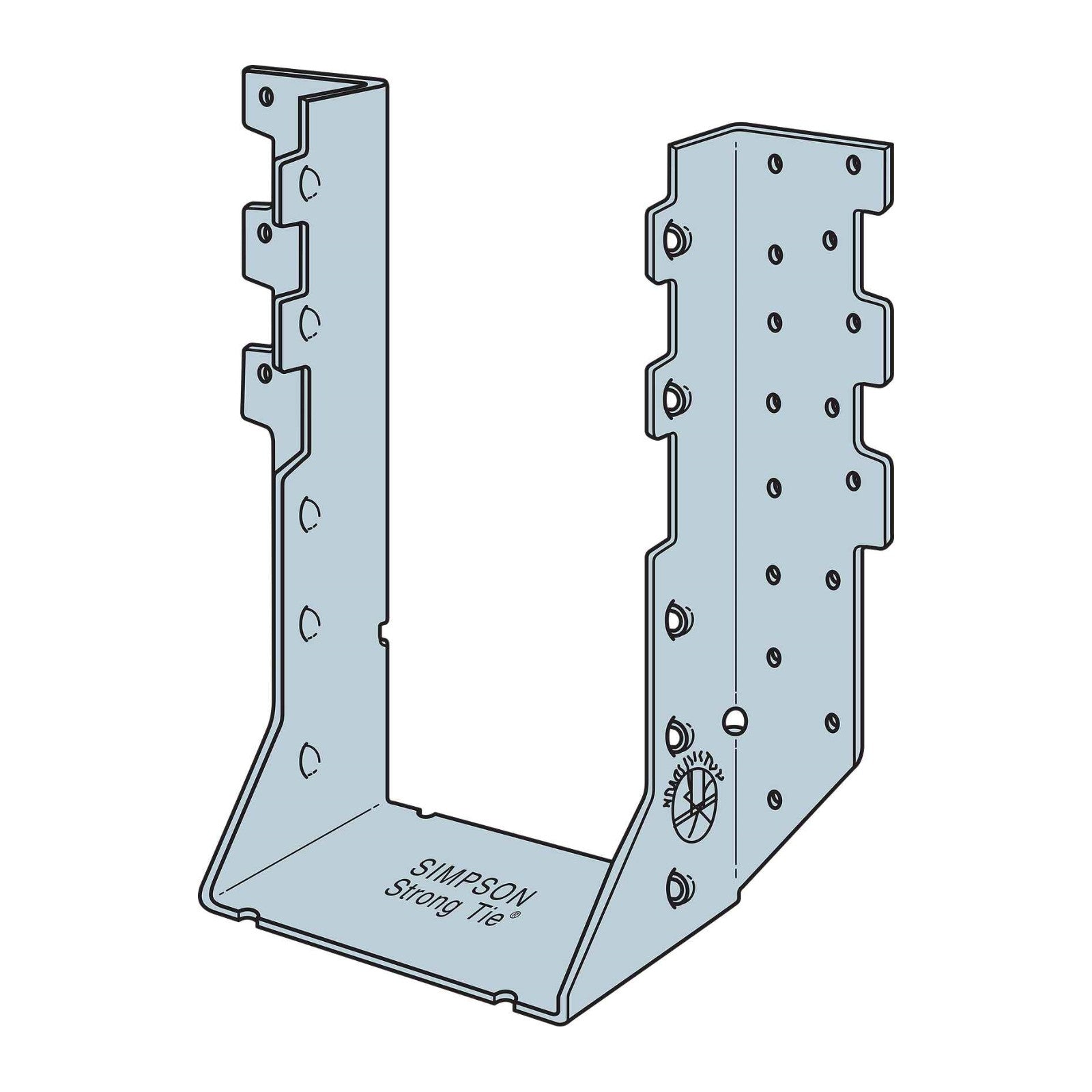 Simpson HHUS5.50/10 Face Mount I-Joist Hanger- G90 Galvanized