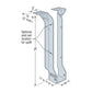 Simpson HIT424 Top Flange I-Joist Hanger - G90 Galvanized