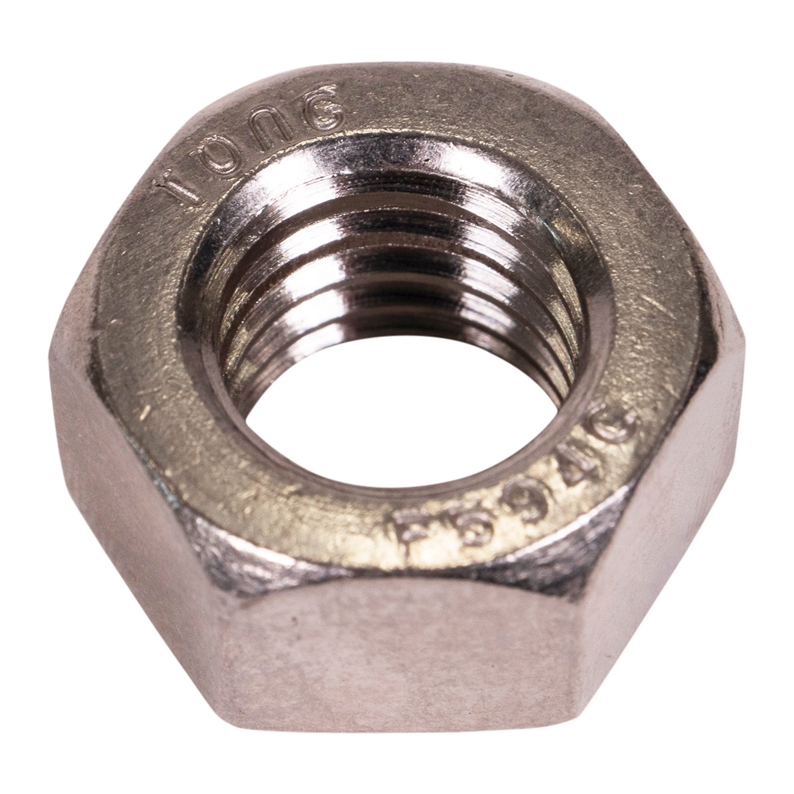 1/2"-13 Conquest F594 Hex Nut - 304 Stainless Steel