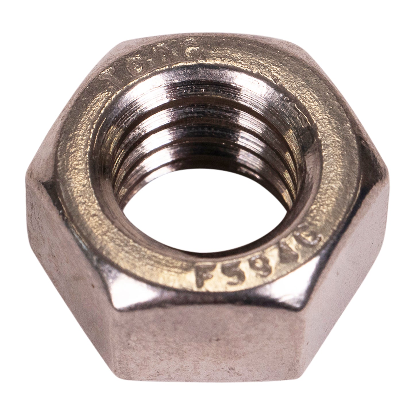 3/8"-16 Conquest F594 Hex Nut - 304 Stainless Steel