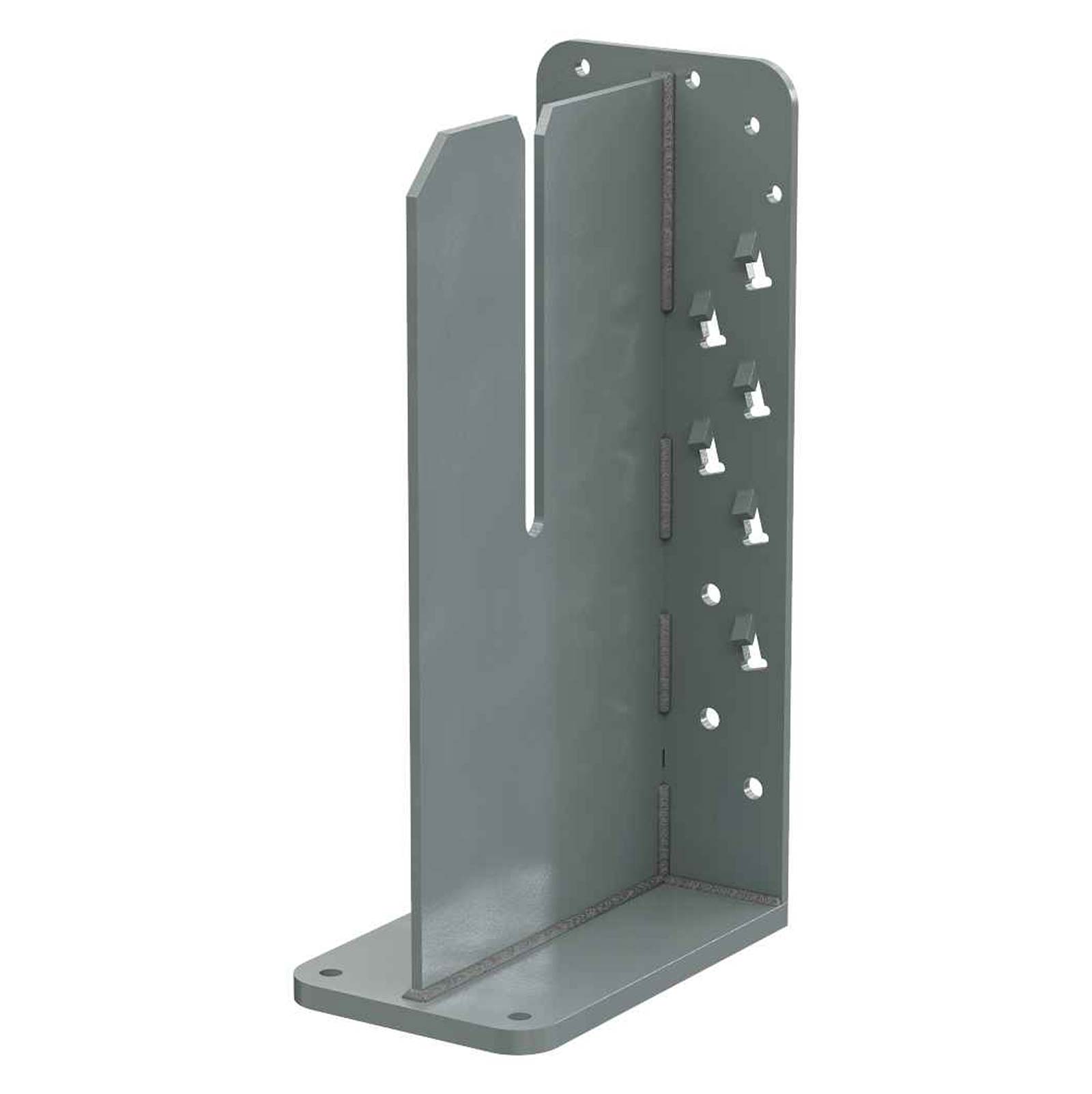 Simpson HSKP5.75X17 Heavy Seated Knife Plate Hanger - Gray Paint