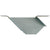 Simpson HSUR46 Joist Hanger Skewed Right - Galvanized - Top View