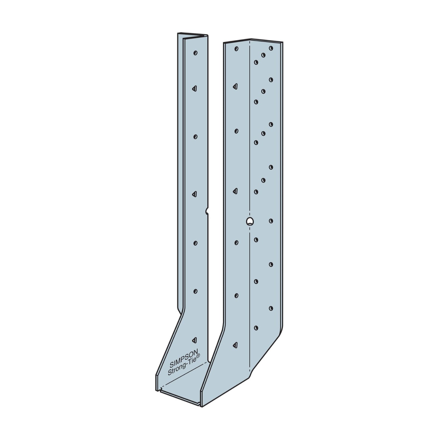 Simpson HU14 Face Mount I-Joist Hanger- G90 Galvanized