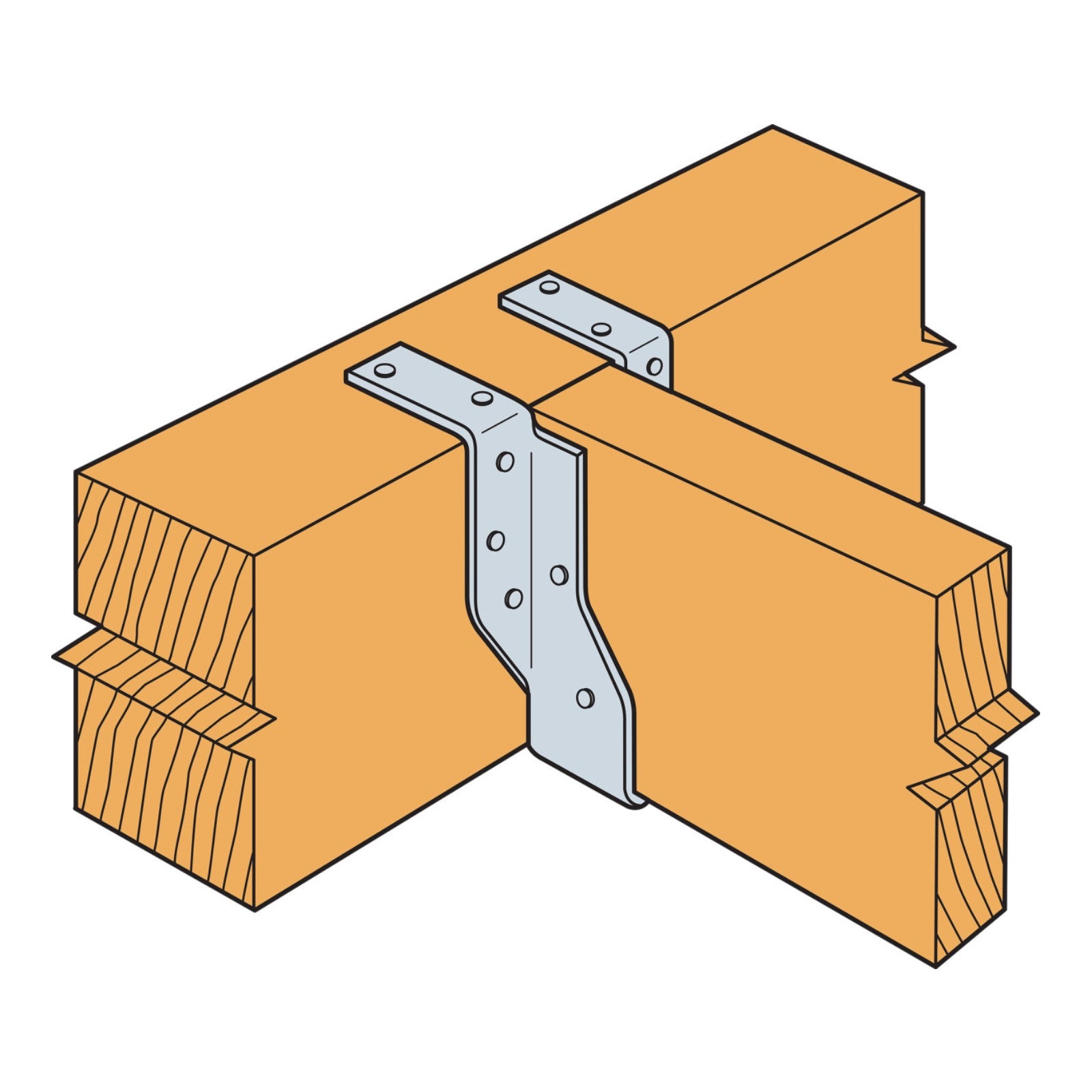 Simpson HU210TF Top Flange Face Mount Hanger installation