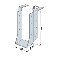 Simpson HU316TF 3 x 16 Top Flange Face Mount Hanger - G90 Galvanized