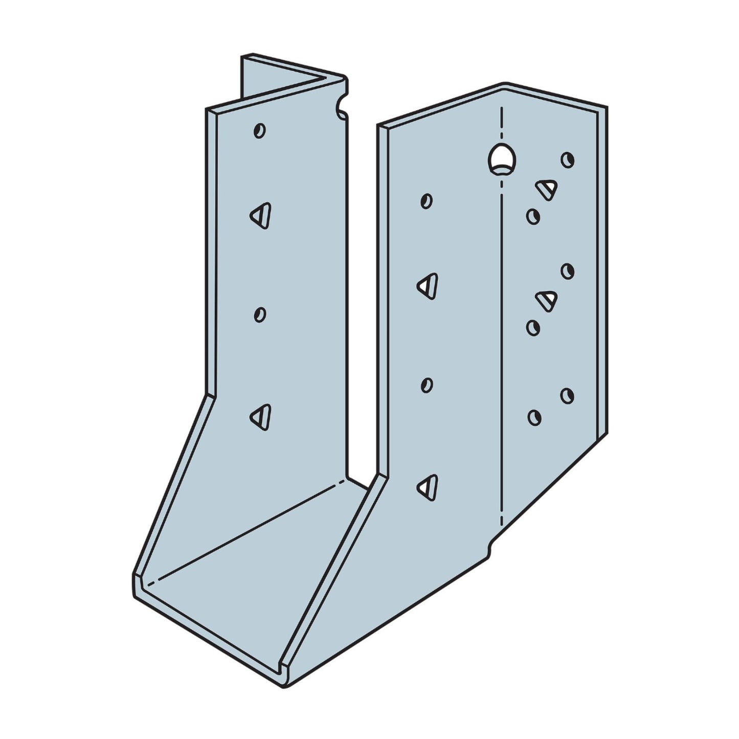 Simpson HU7 Face Mount I-Joist Hanger- G90 Galvanized