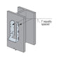 Simpson HUC410SS Heavy Top-Flange Hanger with Concealed Flanges - Stainless Steel