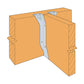 Simpson JB210A 2x10 Top Flange Joist Hanger installation illustration