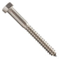 1/2"-6 x 4-1/2" Conquest Hex Head Lag Bolt for Wood - 316 Stainless Steel