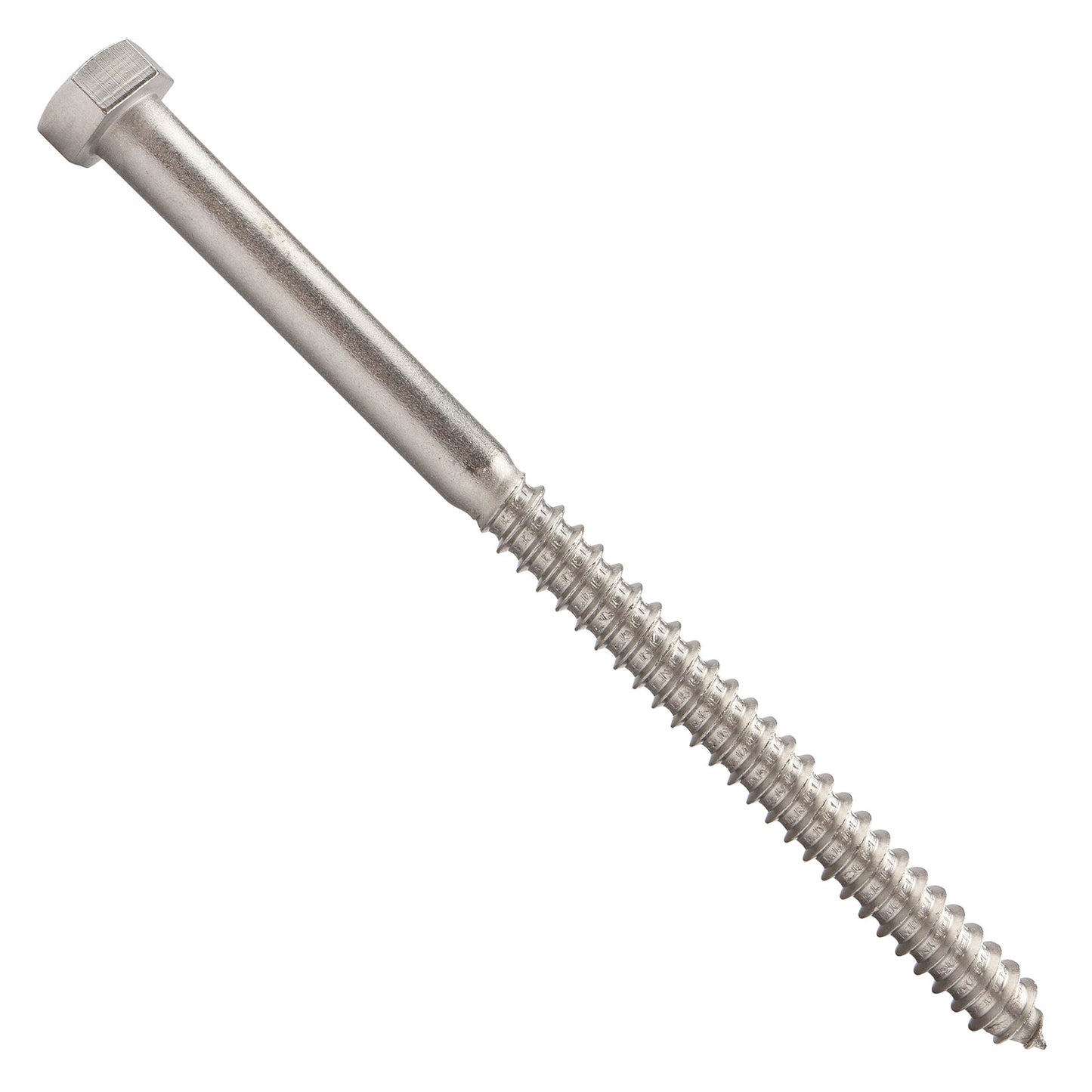 1/2"-6 x 8" Conquest Hex Head Lag Bolt for Wood - 316 Stainless Steel