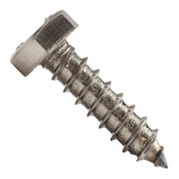 1/4"-10 x 1" Conquest Hex Head Lag Bolt for Wood - 316 Stainless Steel