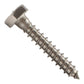 1/4"-10 x 1-1/2" Conquest Hex Head Lag Bolt for Wood - 316 Stainless Steel