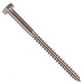 1/4"-10 x 3-1/2" Conquest Hex Head Lag Bolt for Wood