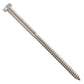 1/4"-10 x 4-1/2" Conquest Hex Head Lag Bolt for Wood - 316 Stainless Steel