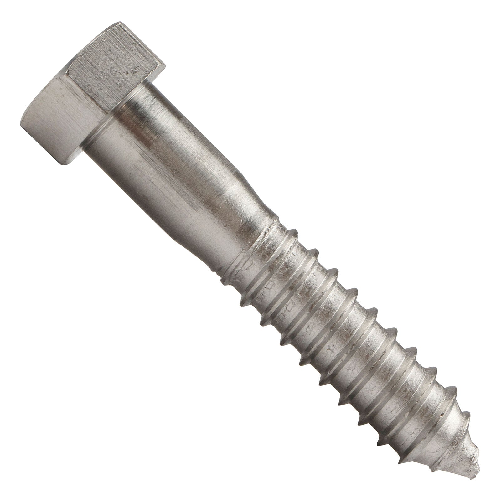 3/4"-4-1/2 x 4" Conquest Hex Head Lag Bolt for Wood - 316 Stainless Steel