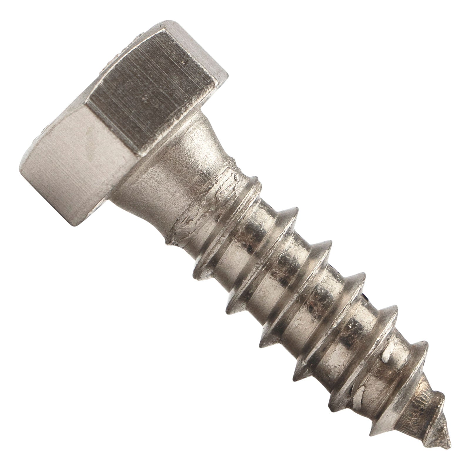 5/16"-9 x 1" Conquest Hex Head Lag Bolt for Wood - 316 Stainless Steel