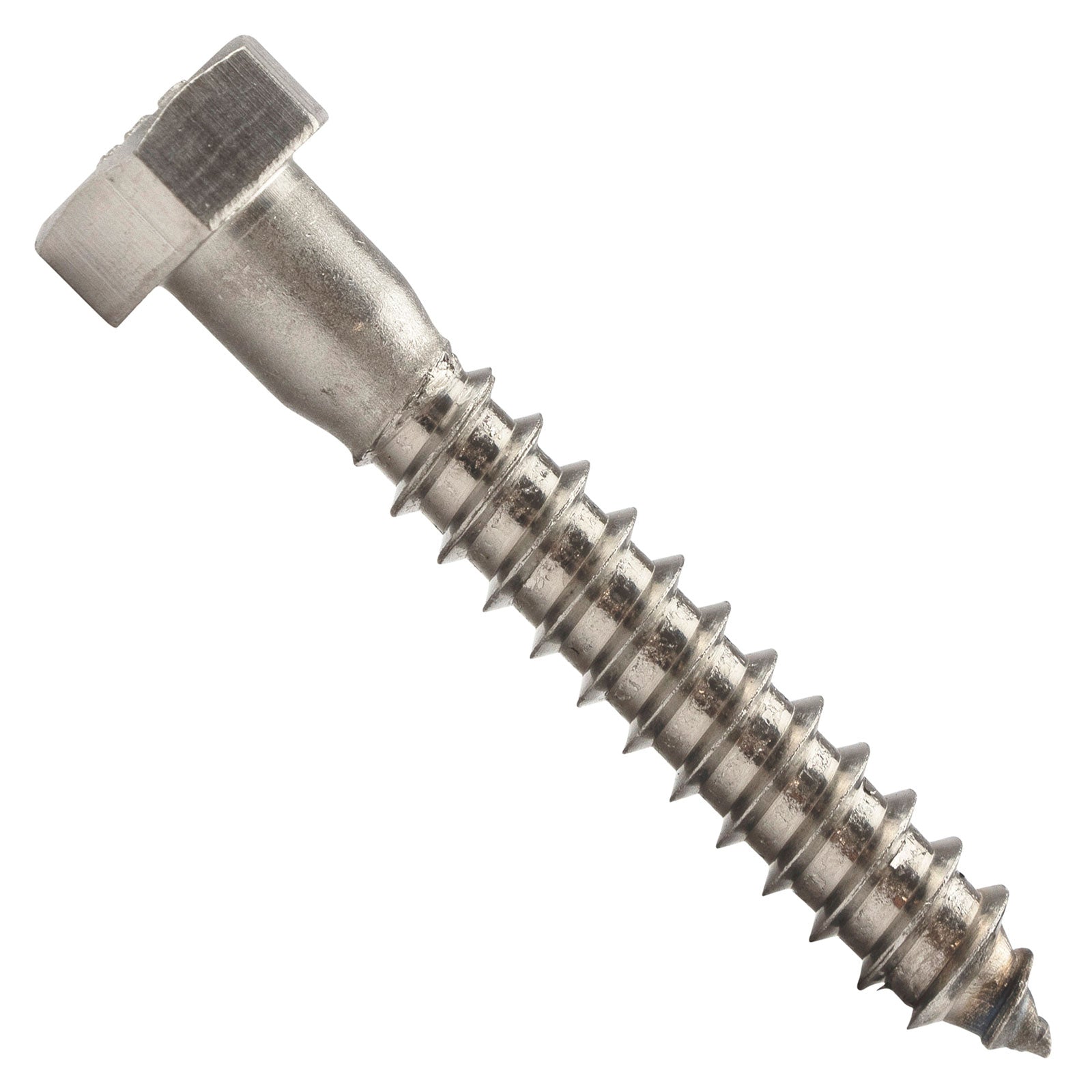 5/16"-9 x 2" Conquest Hex Head Lag Bolt for Wood - 316 Stainless Steel