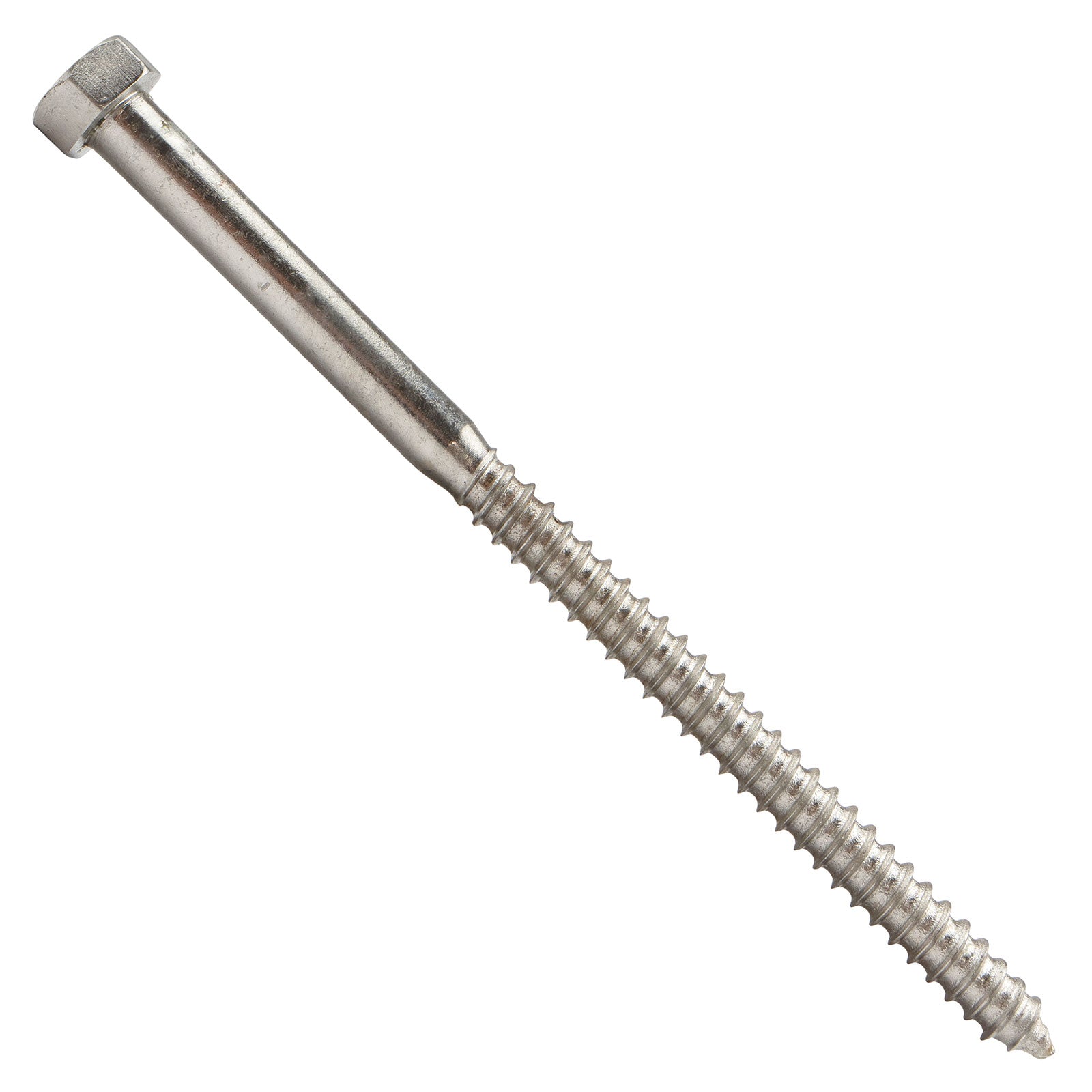 5/16"-9 x 5-1/2" Conquest Hex Head Lag Bolt for Wood - 316 Stainless Steel