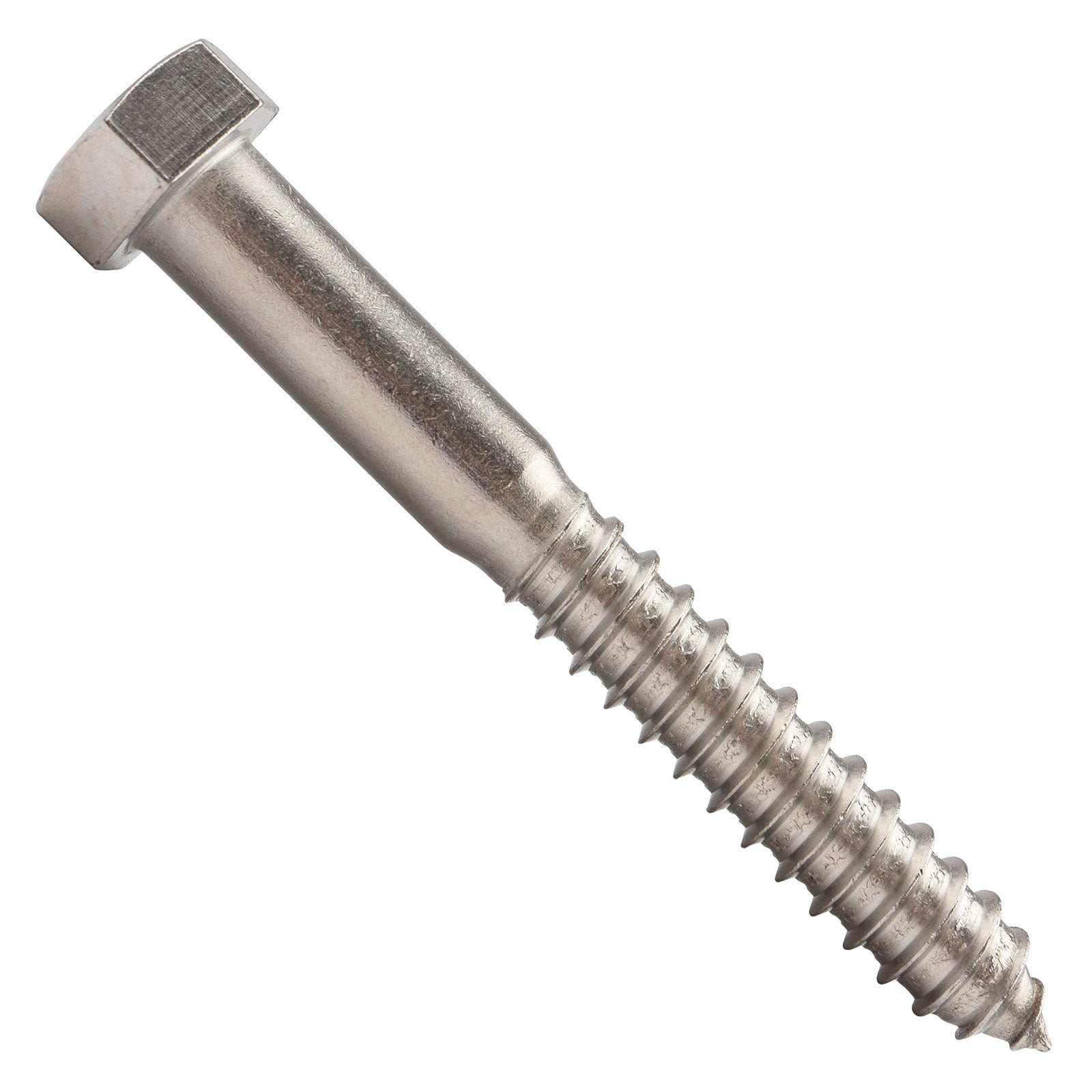 5/8"-5 x 5" Conquest Hex Head Lag Bolt for Wood - 316 Stainless Steel