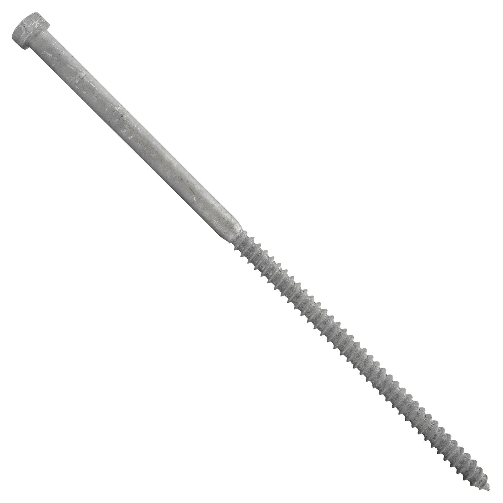 3/8"-7 x 10" Conquest Hex Head Lag Bolt for Wood - Hot Dip Galvanized