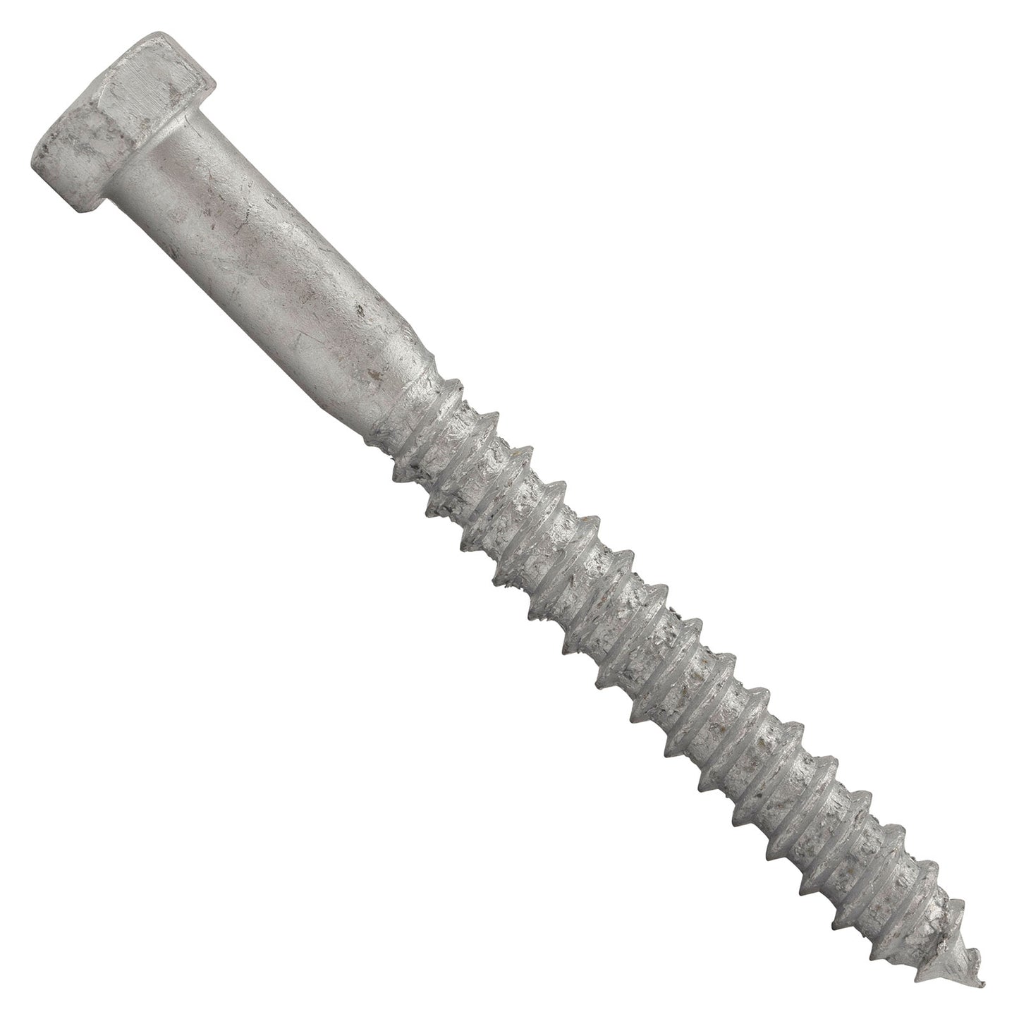 3/8"-7 x 3-1/2" Conquest Hex Head Lag Bolt for Wood - Hot Dip Galvanized