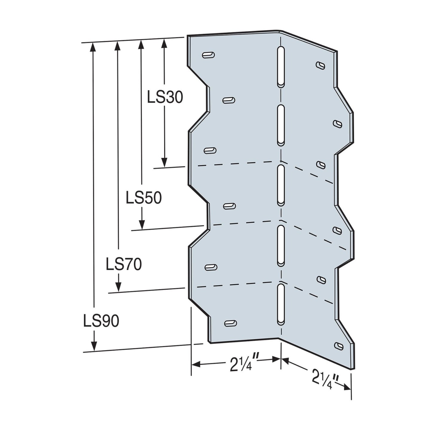 Simpson LS50 Reinforcing Angle