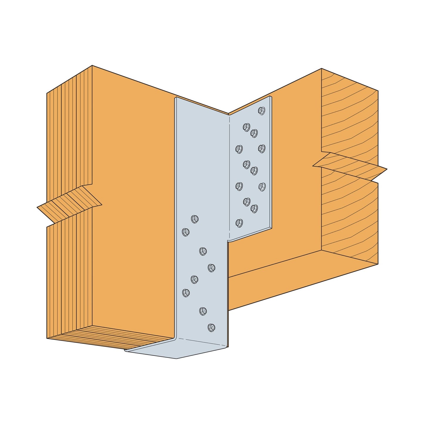 Simpson MGU3.63X-SDS Girder Face Mount Hanger