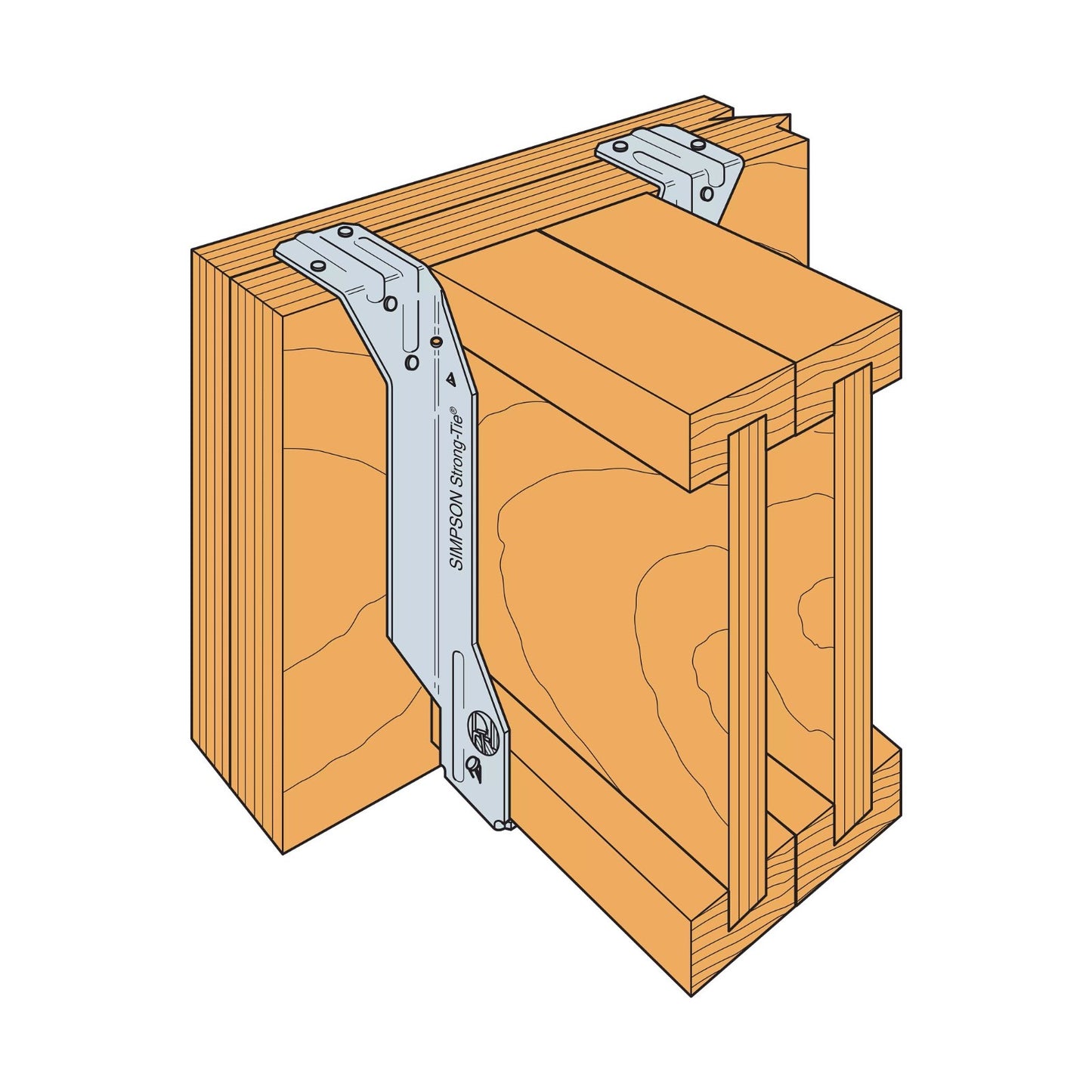 Simpson MIT311.88 Top Flange I-Joist Hanger - G90 Galvanized