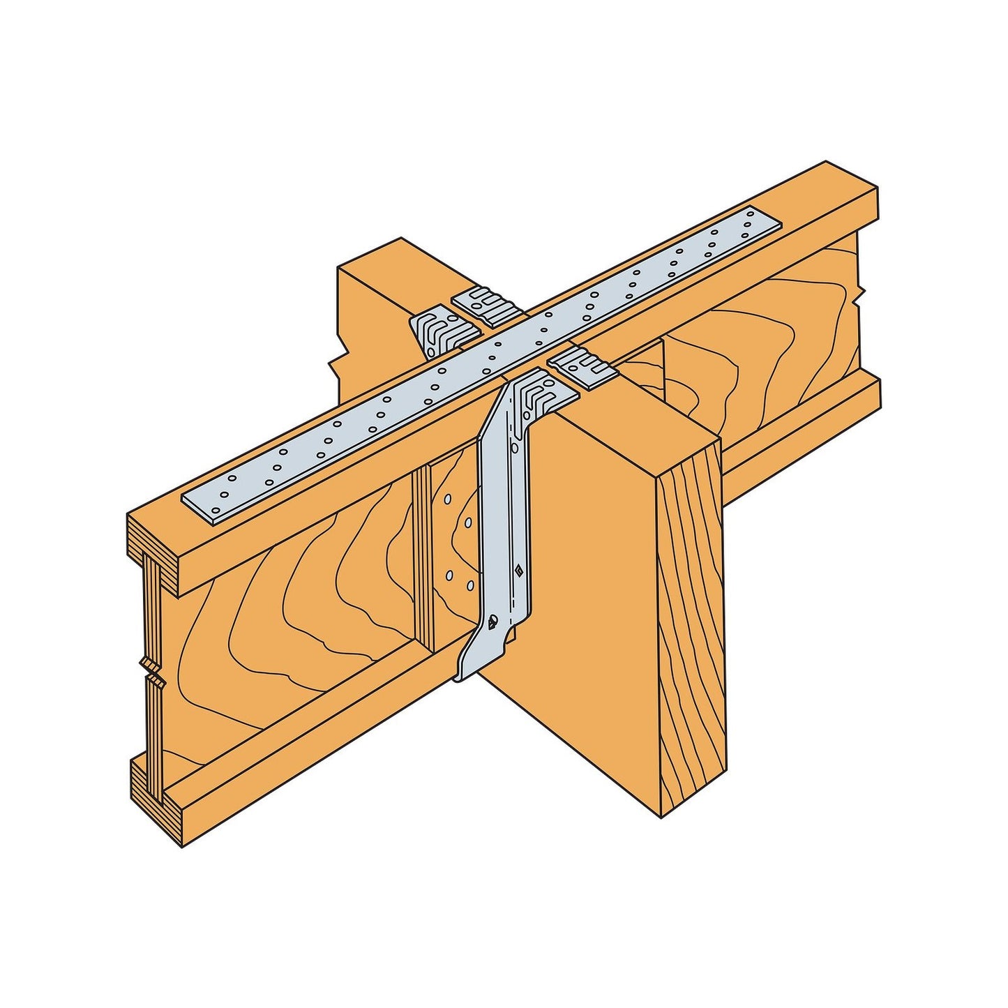 Simpson MIT311.88 Top Flange I-Joist Hanger - G90 Galvanized