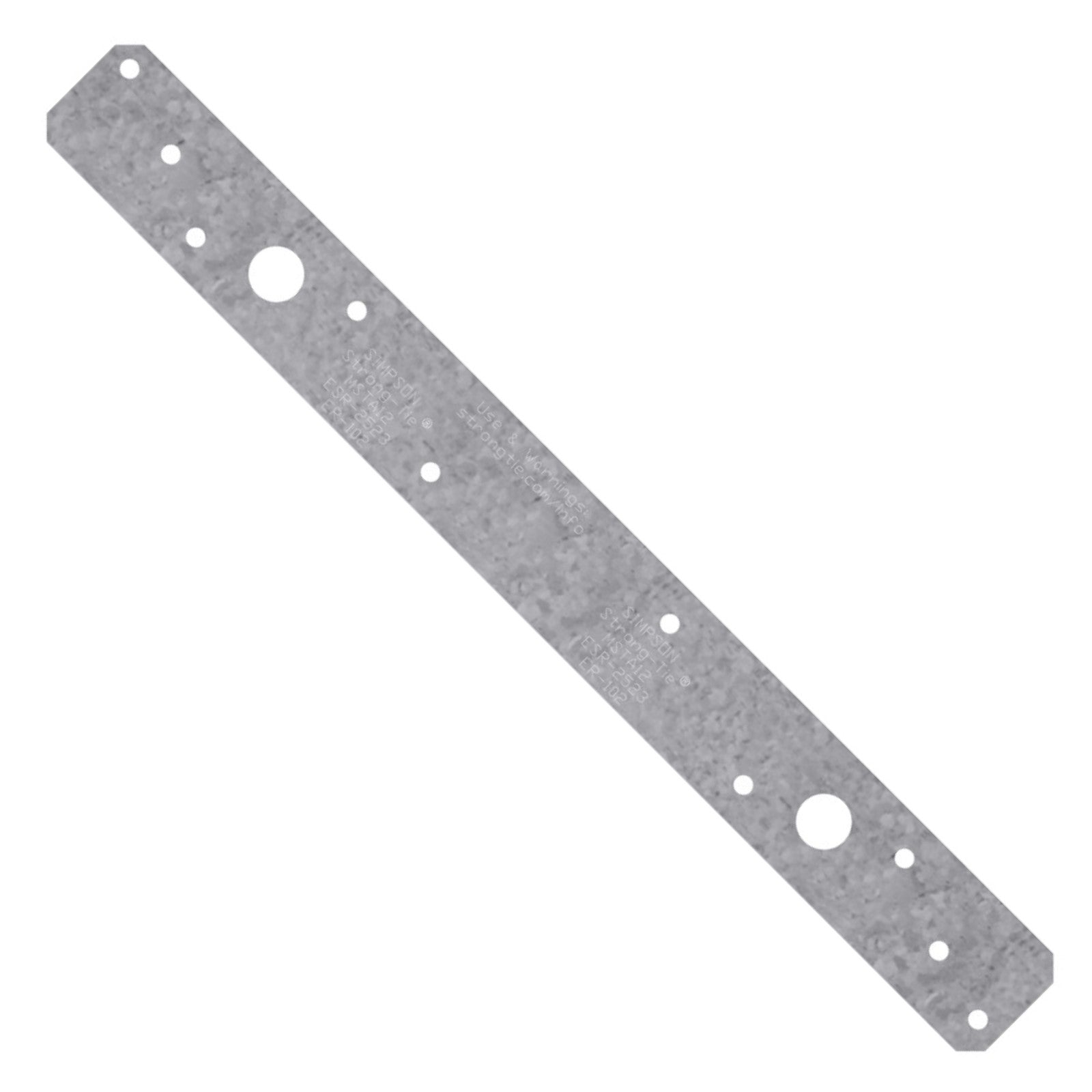 Simpson MSTA18SS 18" 18 Gauge Medium Strap Tie - Stainless Steel