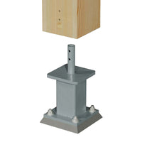 Simpson Mass Timber Column Base with Standoff