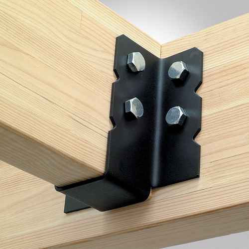 Simpson OU68 6x8 Ornamental Joist Hanger Black Powder Coated image 2 of 2