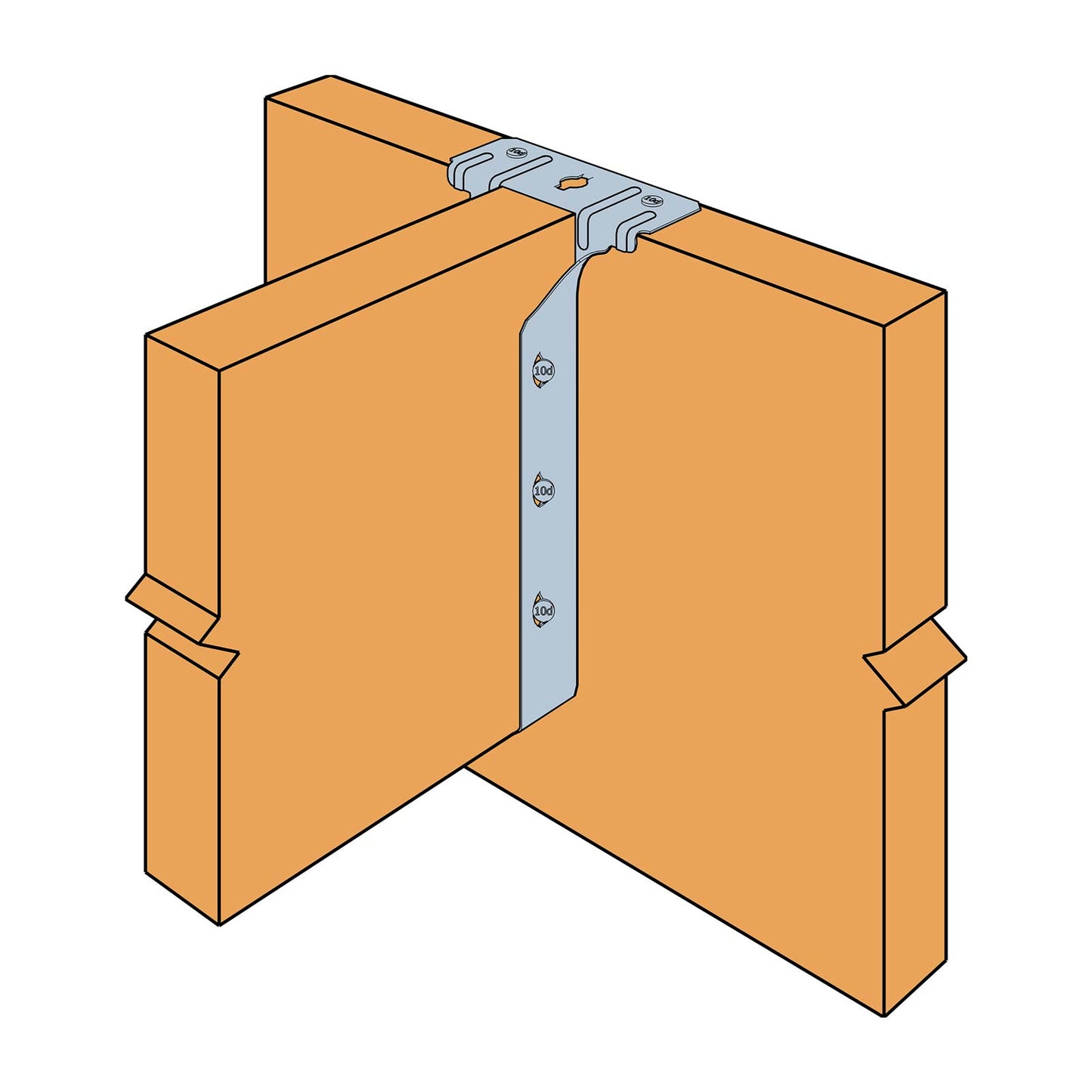 Simpson Post Frame Hanger - Installation 