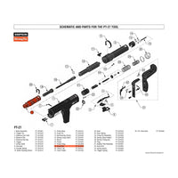 Simpson PT-301009 Baseplate for PT-27 Powder Actuated Nail Gun