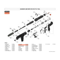 Simpson PT-301016 Push Pin for PT-27 Powder Actuated Nail Gun