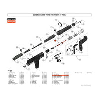 Simpson PT-301904 Firing Pin Assembly for PT-27 Powder Actuated Nail Gun