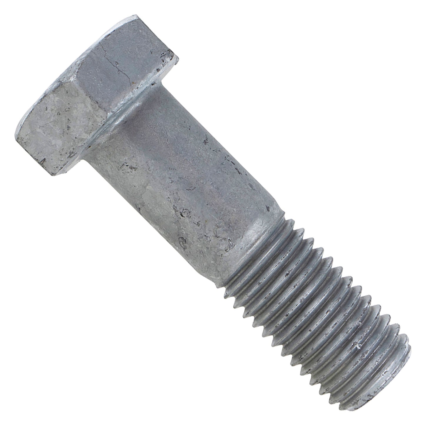 1-1/8"-7 x 4" Conquest A325 Type 1 Heavy Hex Structural Bolt, Hot Dip Galvanized