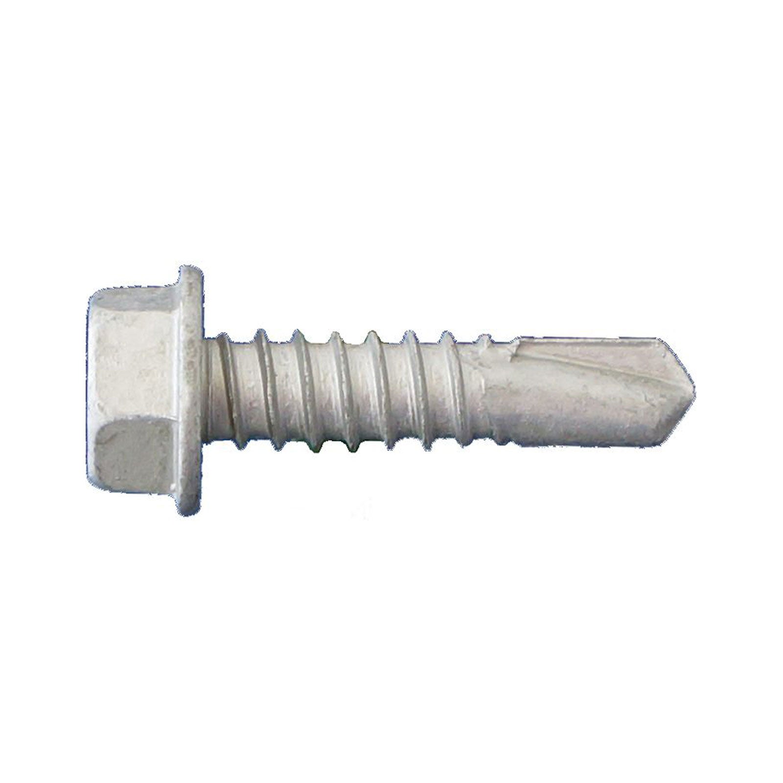 #10 x 5/8" Self-Drilling Metal Screw, Hex Head -Dagger-Guard Coating