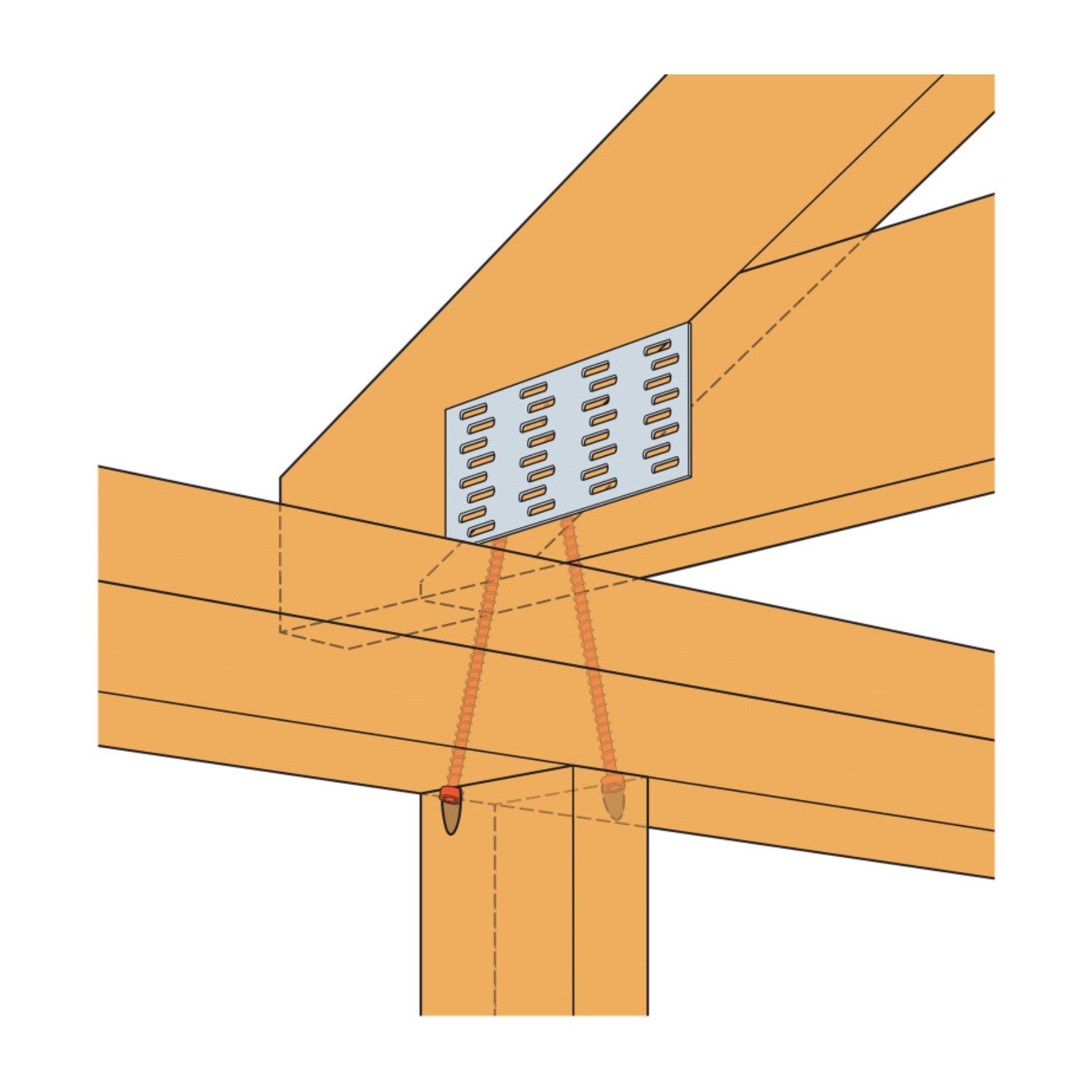 Simpson Strong-Tie Simpson Strong-Tie SDWC Truss screw installation