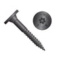 0.250" x 2" Strong-Tie SDWS25200DBBRC12 Structural Screw T40 Star - Double Barrier Black Coating, Pkg 12