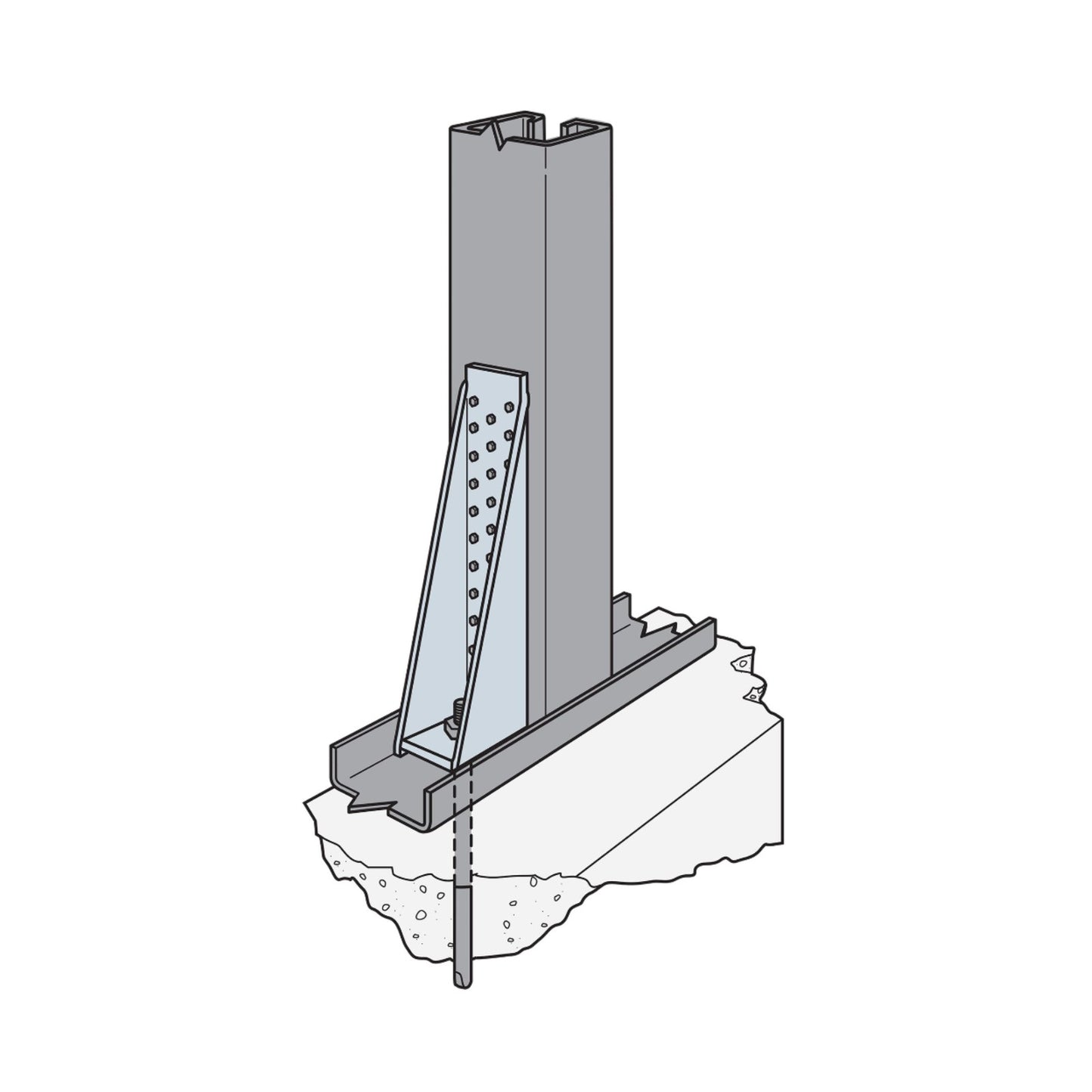 Simpson Light Gauge Holdown For Steel