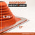 #7 Square Hi-Temp Silicone Metal Roof Boot w/Install Kit, Red