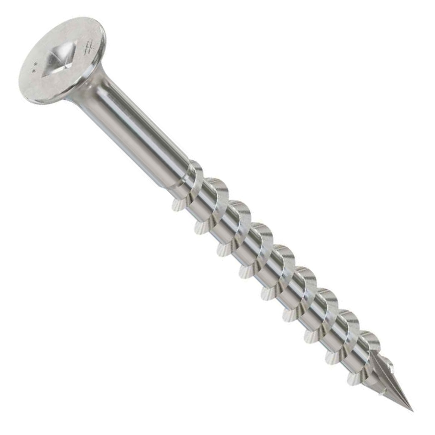 #8 x 2-1/2" Quik Drive SSWSCB 305 Stainless Steel Roofing Tile Screw