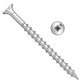 #8 x 2-1/2" Quik Drive SSWSCB 305 Stainless Steel Roofing Tile Screw