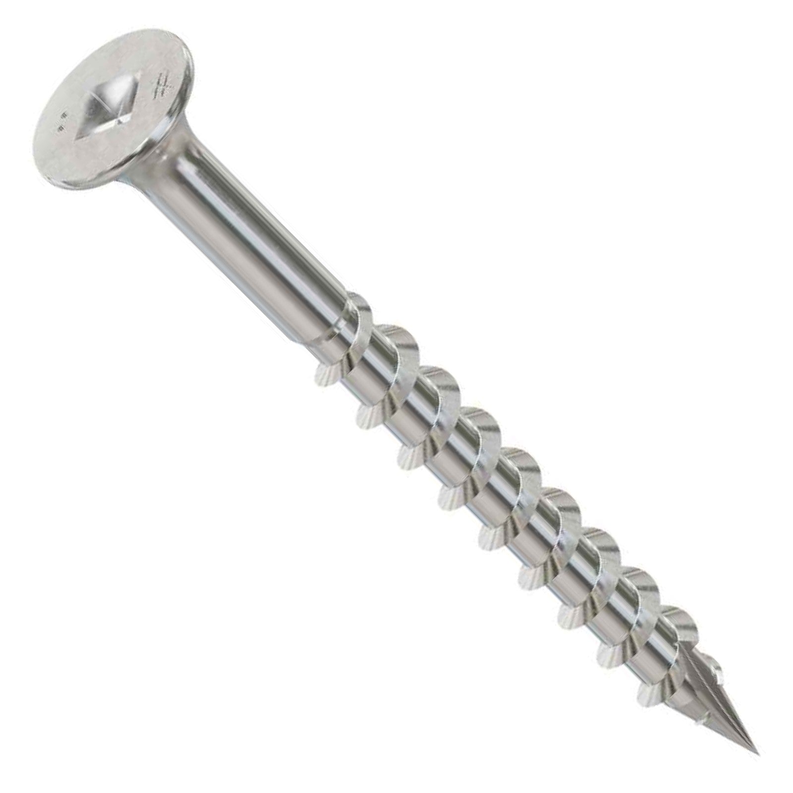 #8 x 2" Quik Drive SSWSCB 305 Stainless Steel Roofing Tile Screw, Pkg 2000